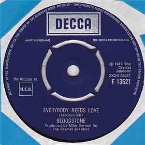 Bloodstone - Everybody Needs Love / That's Not How It Goes download free Bloodstone - Everybody Needs Love / That's Not How It Goes download mp3 flac