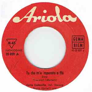 Carla Codevilla, Trio Sorrento - Te Che M´E `Mperato A Ffá / Sucu Sucu download mp3 flac
