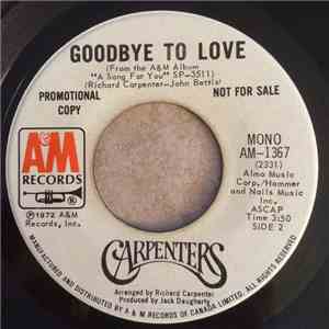 Carpenters - Goodbye To Love download mp3 flac