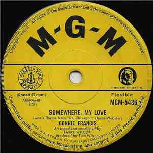 Connie Francis - Somewhere, My Love download free Connie Francis - Somewhere, My Love download mp3 flac