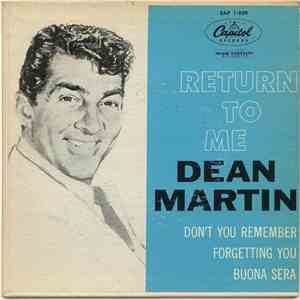 Dean Martin - Return To Me download mp3 flac