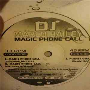 DJ Marco Bailey - Magic Phone Call download free DJ Marco Bailey - Magic Phone Call download mp3 flac