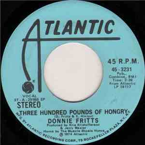 Donnie Fritts - Three Hundred Pounds Of Hongry download mp3 flac