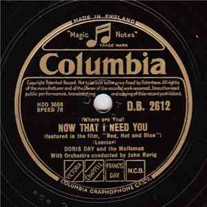 Doris Day - (Where Are You) Now That I Need You download free Doris Day - (Where Are You) Now That I Need You download mp3 flac