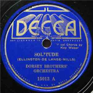 Dorsey Brothers' Orchestra - Solitude / Weary Blues download free Dorsey Brothers' Orchestra - Solitude / Weary Blues download mp3 flac