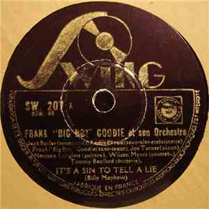 Frank "Big Boy" Goodie Et Son Orchestre - It's A Sin To Tell A Lie / Heebie Jeebies download mp3 flac
