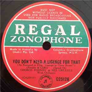 George Formby - You Don't Need A Licene For That / Mad March Hare download free George Formby - You Don't Need A Licene For That / Mad March Hare download mp3 flac