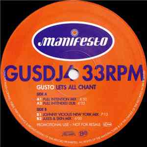 Gusto - Let's All Chant download mp3 flac