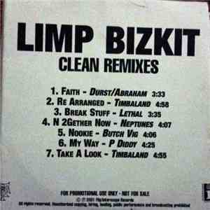 Limp Bizkit - Clean Remixes download free