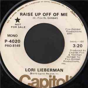 Lori Lieberman - Raise Up Off Of Me download mp3 flac
