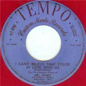 Mel Henke - I Can't Believe That You're In Love With Me / Shock Treatment download mp3 flac