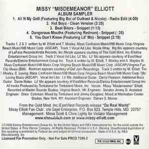 Missy "Misdemeanor" Elliott - Album Sampler download mp3 flac