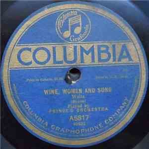 Prince's Orchestra - Wine, Women And Song / Southern Roses download free Prince's Orchestra - Wine, Women And Song / Southern Roses download mp3 flac