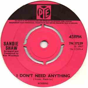 Sandie Shaw - I Don't Need Anything download free Sandie Shaw - I Don't Need Anything download mp3 flac