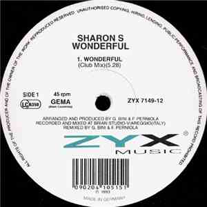 Sharon S - Wonderful download mp3 flac