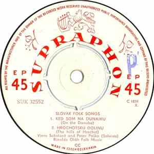Viera Sokolová And Peter Paška - Slovak Folk Songs download mp3 flac